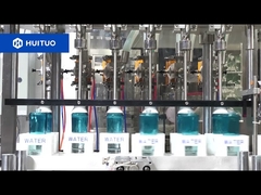 Linea cosmetica di riempimento e tappatura dell'acqua, tappatore a vite del coperchio interno ed esterno del coperchio della pompa