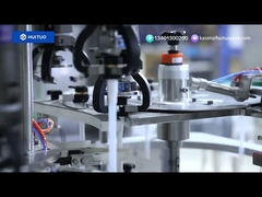 Tappatrice rotativa con pompa per lozione servo completa a 10 teste Huituo per shampoo, balsamo, lozione per il corpo