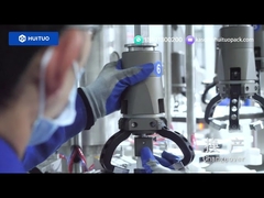 Tappatrice servo automatica rotativa versatile Huituo per pompa per lozione, disc-top e tappo Yorker