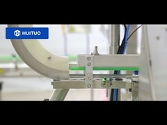 Tappatrice automatica per il riempimento di bottiglie rotative per flip top per la cura personale, chiusura del tappo pull-push