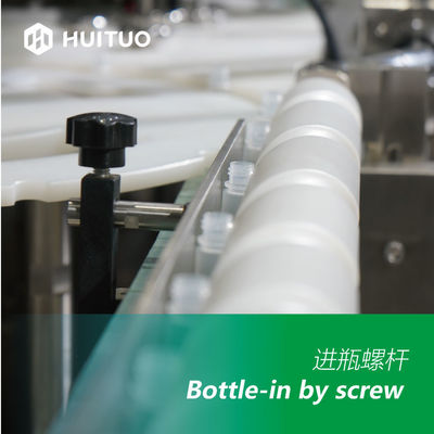 Fiala di plastica di vetro medica Vial Rotary Capping Machine 40-300bpm