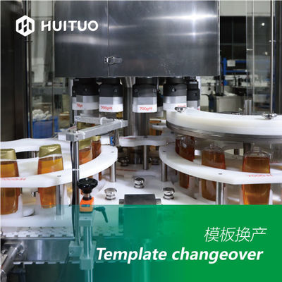 Macchina irregolare di plastica completamente automatica di sigillamento della bottiglia del contenitore per le industrie di prodotto chimico alimentare