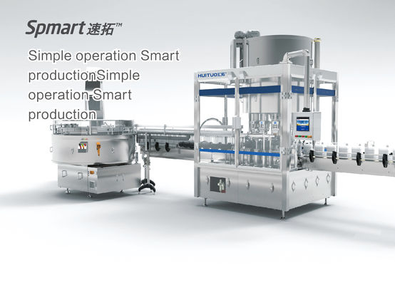 Tappatrice automatica della mano del prodotto disinfettante del gel della bottiglia dei semi di plastica di Monoblock