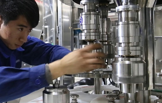Tappatrice automatica dello sciampo