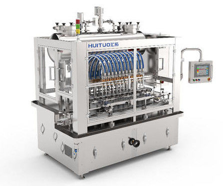 Macchina di rifornimento fluida dell'ANIMALE DOMESTICO di Huituo della bottiglia del flussometro del disinfettante antisettico automatico del prodotto disinfettante