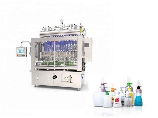 etichettatrice di coperchiamento e dell'imbottigliamento liquido corrosivo 1.5KW