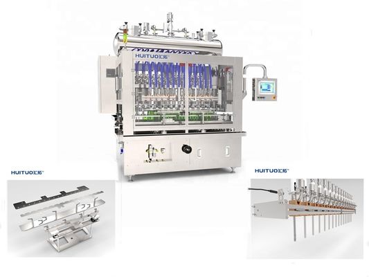 Imbottigliatrice lineare del pistone dei cosmetici