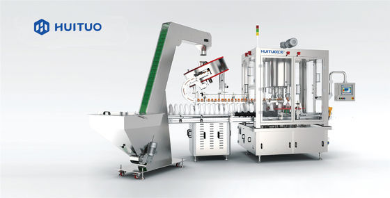 Tappatrice pneumatica della bottiglia di 8 teste