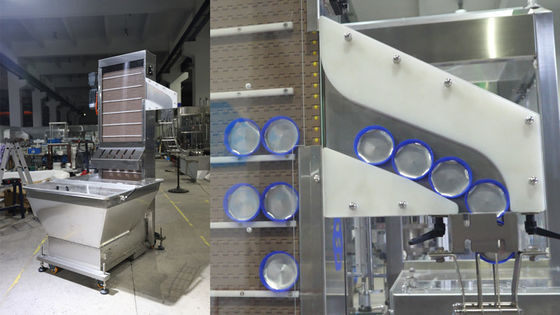 Torsione completamente automatica su misura fuori dalla capsulatrice della tappatrice della vite