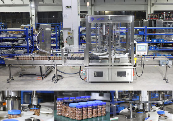 Torsione completamente automatica su misura fuori dalla capsulatrice della tappatrice della vite