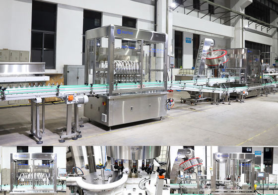 Tappatrice automatica di Huituo 7200bph per l'olio di bambino rotondo del cappuccio