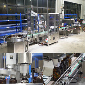 tappatrice 12000B/H della bottiglia dell'ANIMALE DOMESTICO di 380V 50Hz