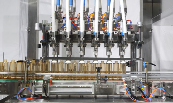 Tappatrice di riempimento crema dell'acqua del CE con elettrico guidato