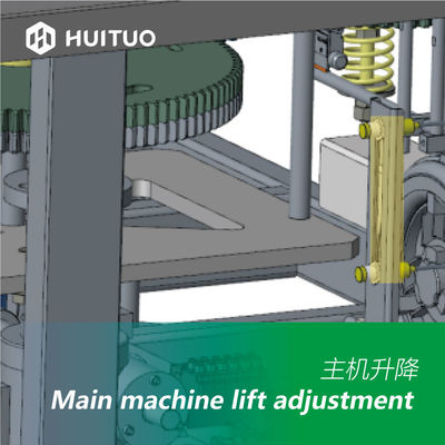 Tappatrice piena capa della pompa della lozione 10 rotatori di Huituo servo