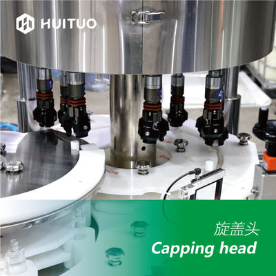 Tappatrice automatica capa di Huituo 8 Roatry per l'olio di bambino del cappuccio di spinta di tirata