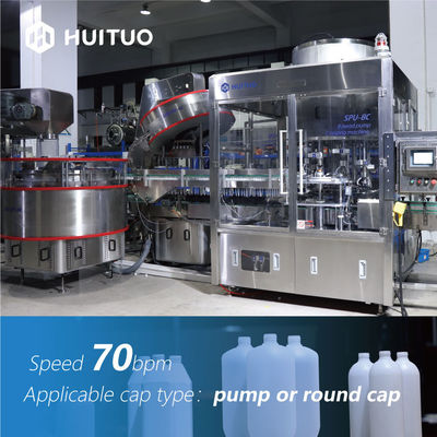 Tappatrice rotatoria capa 8 multifunzionali per la pompa di Flip Top Pull Push Lotion