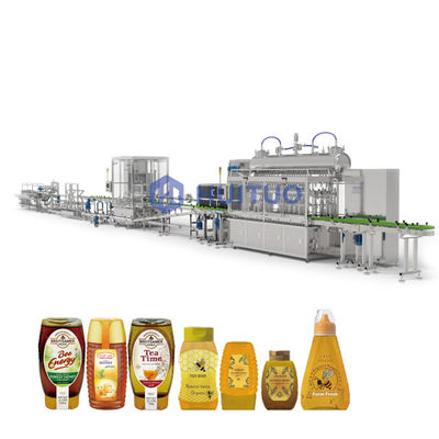 Attrezzatura ad alta velocità automatica della tappatrice per Honey Bottles di plastica