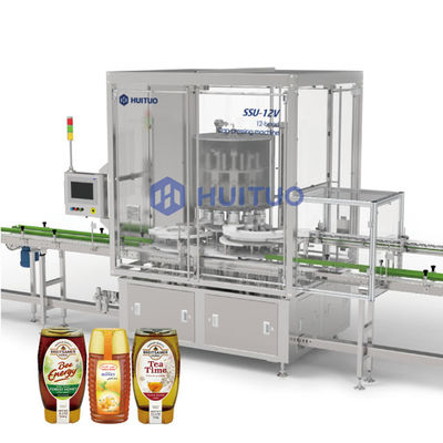 Pressa di stampaggio di coperchiamento rotatoria di vuoto completamente automatico per la stampa sui cappucci