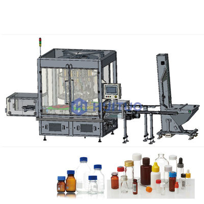 Piccolo sigillatore di plastica di vetro automatico del tappo di bottiglia per i reagenti diagnostici medici