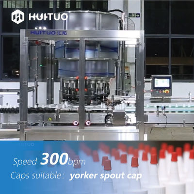 Tappatrice di plastica rotatoria ad alta velocità del cappuccio del becco del yorker, 300bpm