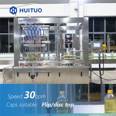 Materiale da otturazione e tappatrice automatici del blocchetto dell'olio da cucina mono